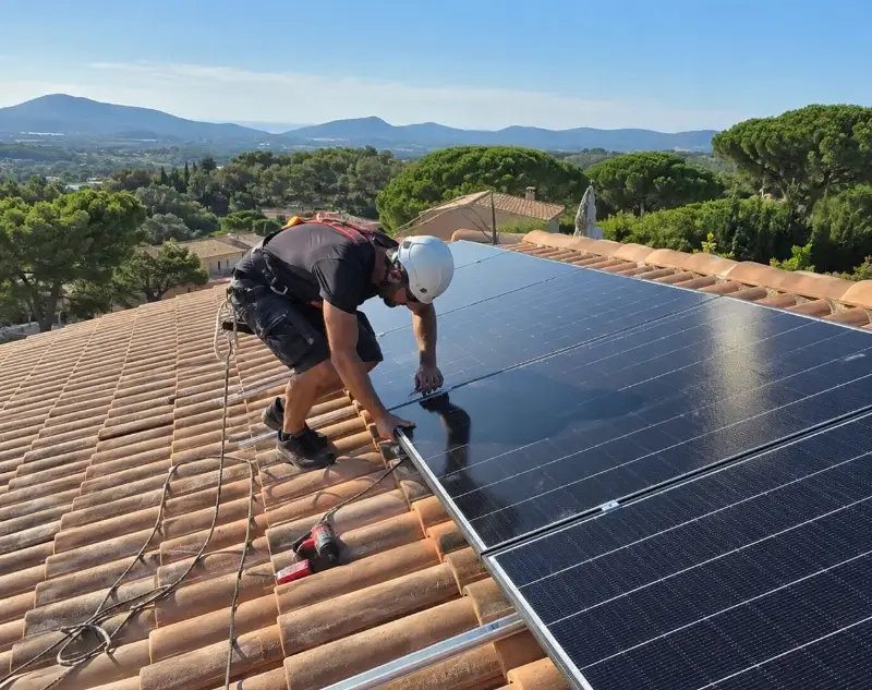 Installateur panneaux solaires Les Salles-sur-Verdon — pose photovoltaïque sur toiture