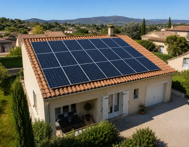 Prime à l'autoconsommation panneaux solaires Les Salles-sur-Verdon — aide financière de l'État